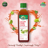 Zandu Heart Care Juice With Lauki & Amla, Helps Maintain Healthy Heart Function, Relieves Stress & Boosts Immunity | 500ml 1.1lbs